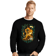 Load image into Gallery viewer, Shirts Crewneck Sweater, Unisex / Small / Black The Chimera