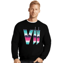 Load image into Gallery viewer, Shirts Crewneck Sweater, Unisex / Small / Black Neon Fantasy