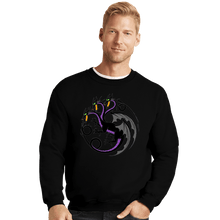 Load image into Gallery viewer, Daily_Deal_Shirts Crewneck Sweater, Unisex / Small / Black House Maleficent