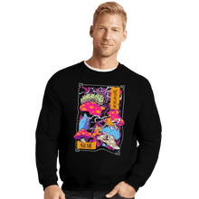 Load image into Gallery viewer, Shirts Crewneck Sweater, Unisex / Small / Black Wonderland