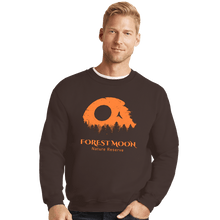 Load image into Gallery viewer, Daily_Deal_Shirts Crewneck Sweater, Unisex / Small / Dark Chocolate Forest Moon Reserve