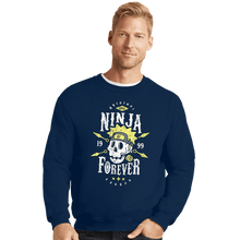 Load image into Gallery viewer, Shirts Crewneck Sweater, Unisex / Small / Navy Ninja Forever
