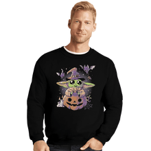 Load image into Gallery viewer, Shirts Crewneck Sweater, Unisex / Small / Black Spooky Baby