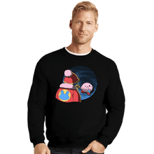 Load image into Gallery viewer, Daily_Deal_Shirts Crewneck Sweater, Unisex / Small / Black Let Me In