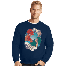Load image into Gallery viewer, Shirts Crewneck Sweater, Unisex / Small / Navy Golly What A Day