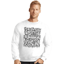 Load image into Gallery viewer, Shirts Crewneck Sweater, Unisex / Small / White Damaged