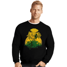 Load image into Gallery viewer, Shirts Crewneck Sweater, Unisex / Small / Black The Battle At The Tree Of Life