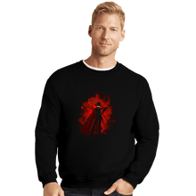 Load image into Gallery viewer, Shirts Crewneck Sweater, Unisex / Small / Black Tuxedo Art