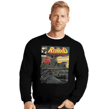 Load image into Gallery viewer, Shirts Crewneck Sweater, Unisex / Small / Black The Redhood