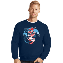 Load image into Gallery viewer, Daily_Deal_Shirts Crewneck Sweater, Unisex / Small / Navy Gojira Scream