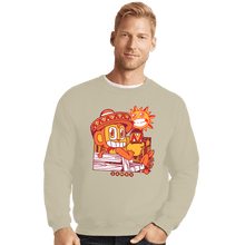 Load image into Gallery viewer, Shirts Crewneck Sweater, Unisex / Small / Sand Samba Time
