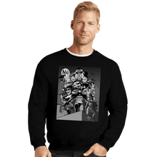Load image into Gallery viewer, Shirts Crewneck Sweater, Unisex / Small / Black BTAS 30th Black & White