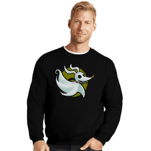 Shirts Crewneck Sweater, Unisex / Small / Black Zero Scraps
