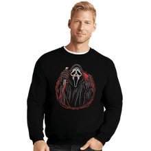 Load image into Gallery viewer, Daily_Deal_Shirts Crewneck Sweater, Unisex / Small / Black The Woodsboro Slasher
