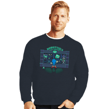 Load image into Gallery viewer, Shirts Crewneck Sweater, Unisex / Small / Dark Heather Robotnik's Electronics