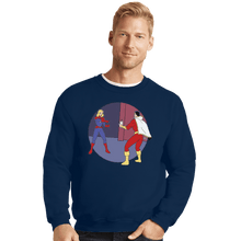 Load image into Gallery viewer, Shirts Crewneck Sweater, Unisex / Small / Navy The Marvelous Captains