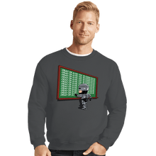 Load image into Gallery viewer, Secret_Shirts Crewneck Sweater, Unisex / Small / Charcoal Robobart