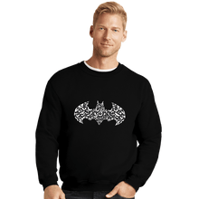 Load image into Gallery viewer, Daily_Deal_Shirts Crewneck Sweater, Unisex / Small / Black The Call Of Bats