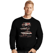 Load image into Gallery viewer, Daily_Deal_Shirts Crewneck Sweater, Unisex / Small / Black Race To Save The Day