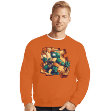 Load image into Gallery viewer, Daily_Deal_Shirts Crewneck Sweater, Unisex / Small / Red Toy Mike
