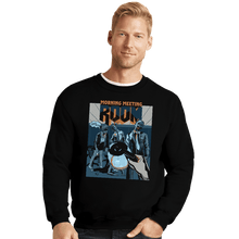 Load image into Gallery viewer, Shirts Crewneck Sweater, Unisex / Small / Black Undead Before Decaf