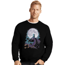 Load image into Gallery viewer, Shirts Crewneck Sweater, Unisex / Small / Black Nightmare Before Doctor Who