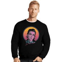 Load image into Gallery viewer, Shirts Crewneck Sweater, Unisex / Small / Black Bitchin'