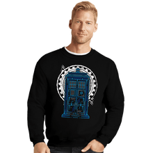 Load image into Gallery viewer, Shirts Crewneck Sweater, Unisex / Small / Black Doctor Time and Space