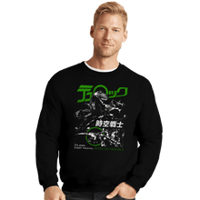 Load image into Gallery viewer, Daily_Deal_Shirts Crewneck Sweater, Unisex / Small / Black Jikuu Senshi Turok