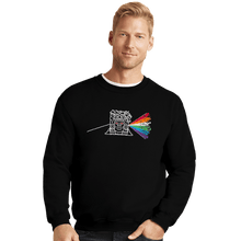 Load image into Gallery viewer, Daily_Deal_Shirts Crewneck Sweater, Unisex / Small / Black Dark Side Of The Temple