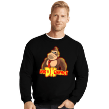 Load image into Gallery viewer, Daily_Deal_Shirts Crewneck Sweater, Unisex / Small / Black Banana Slamma!