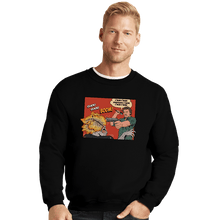 Load image into Gallery viewer, Daily_Deal_Shirts Crewneck Sweater, Unisex / Small / Black Click Click Boom!