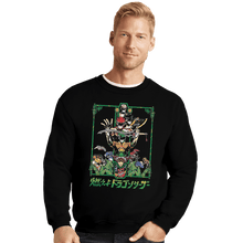 Load image into Gallery viewer, Shirts Crewneck Sweater, Unisex / Small / Black Enter The Rangers