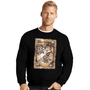 Shirts Crewneck Sweater, Unisex / Small / Black Last Adventure