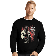 Load image into Gallery viewer, Shirts Crewneck Sweater, Unisex / Small / Black Devil Woman