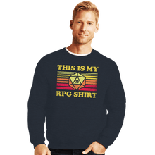Load image into Gallery viewer, Shirts Crewneck Sweater, Unisex / Small / Dark Heather My RPG Shirt