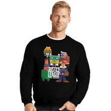 Load image into Gallery viewer, Shirts Crewneck Sweater, Unisex / Small / Black The Super Acquaintances