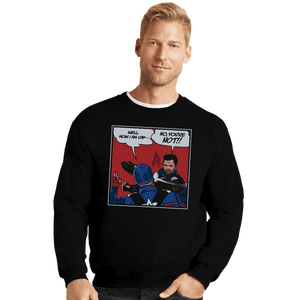 Last_Chance_Shirts Crewneck Sweater, Unisex / Small / Black Winter Slap