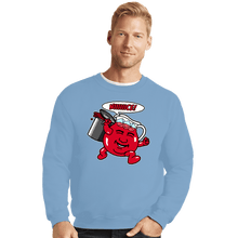 Load image into Gallery viewer, Shirts Crewneck Sweater, Unisex / Small / Powder Blue Kevin Aid