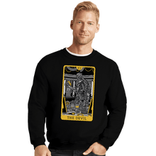 Load image into Gallery viewer, Shirts Crewneck Sweater, Unisex / Small / Black Ultron The Devil