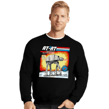 Load image into Gallery viewer, Daily_Deal_Shirts Crewneck Sweater, Unisex / Small / Black Real Imperial Hero