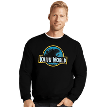 Load image into Gallery viewer, Shirts Crewneck Sweater, Unisex / Small / Black Kaiju World