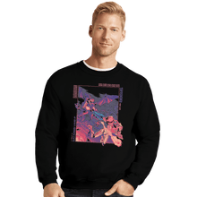 Load image into Gallery viewer, Shirts Crewneck Sweater, Unisex / Small / Black Burning The Night