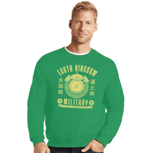 Load image into Gallery viewer, Shirts Crewneck Sweater, Unisex / Small / Irish Green Earth is Strong