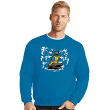 Load image into Gallery viewer, Daily_Deal_Shirts Crewneck Sweater, Unisex / Small / Sapphire The Little Merman