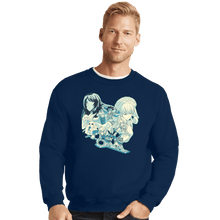 Load image into Gallery viewer, Shirts Crewneck Sweater, Unisex / Small / Navy Save The Future