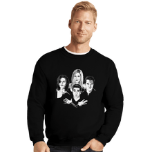 Load image into Gallery viewer, Shirts Crewneck Sweater, Unisex / Small / Black Friends Rhapsody