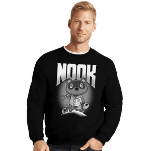 Shirts Crewneck Sweater, Unisex / Small / Black Nook