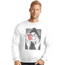 Load image into Gallery viewer, Shirts Crewneck Sweater, Unisex / Small / White Apples to Apples