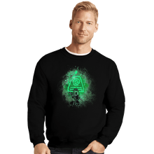 Load image into Gallery viewer, Shirts Crewneck Sweater, Unisex / Small / Black Toph Art